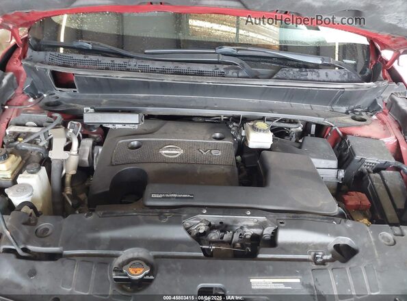 5N1AR2MN4GC636436 2016 NISSAN PATHFINDER Burgundy Вид ззаду