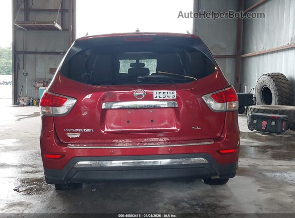 5N1AR2MN4GC636436 2016 NISSAN PATHFINDER Burgundy 