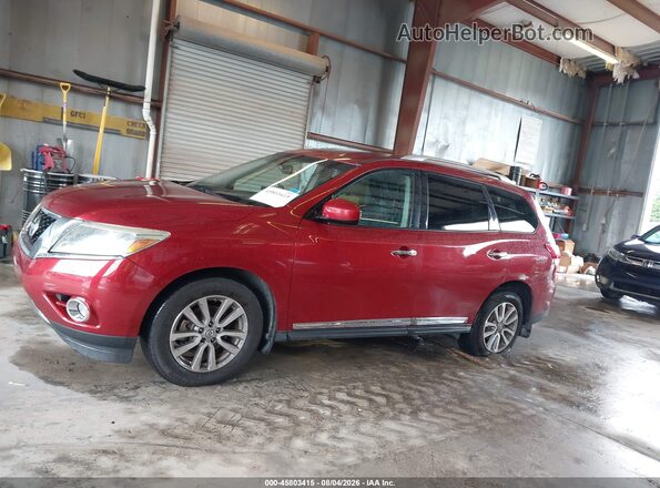 5N1AR2MN4GC636436 2016 NISSAN PATHFINDER Burgundy Панорамний вид салону 360°