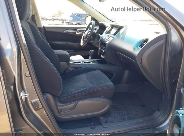 5N1AR2MN4GC643337 2016 NISSAN PATHFINDER Gray წინა სალონის ხედი