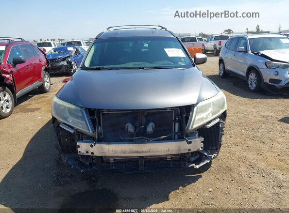 5N1AR2MN4GC643337 2016 NISSAN PATHFINDER Gray უკანა სალონის ხედი