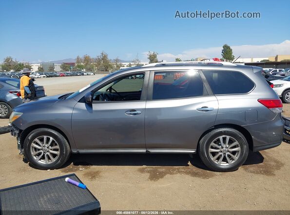 5N1AR2MN4GC643337 2016 NISSAN PATHFINDER Gray 
