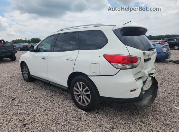 5N1AR2MN4GC648599 2016 NISSAN PATHFINDER Белый Задняя левая четверть