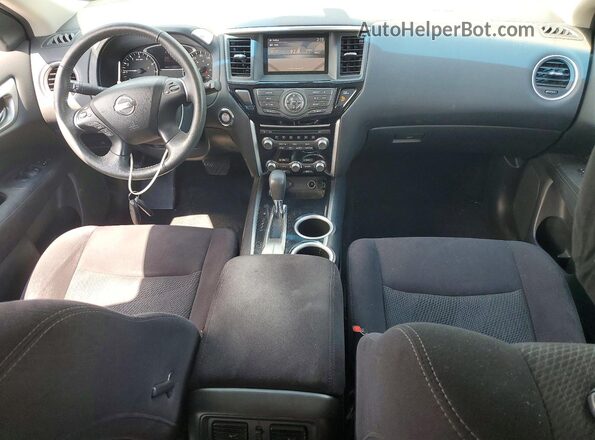 5N1AR2MN4GC664043 2016 NISSAN PATHFINDER Gray Dashboard view