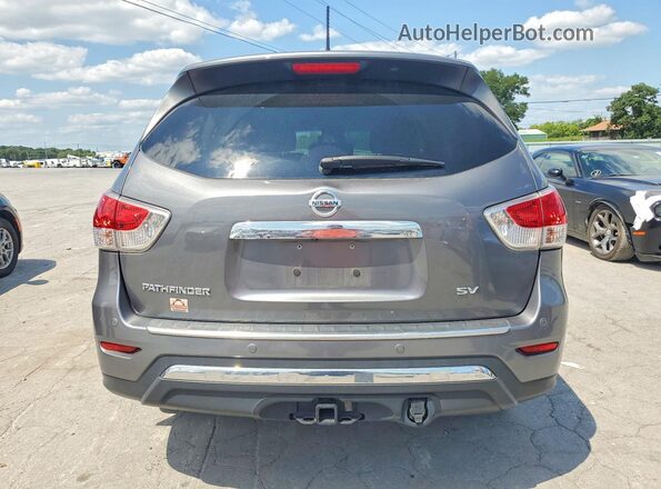 5N1AR2MN4GC664043 2016 NISSAN PATHFINDER Gray Rear view