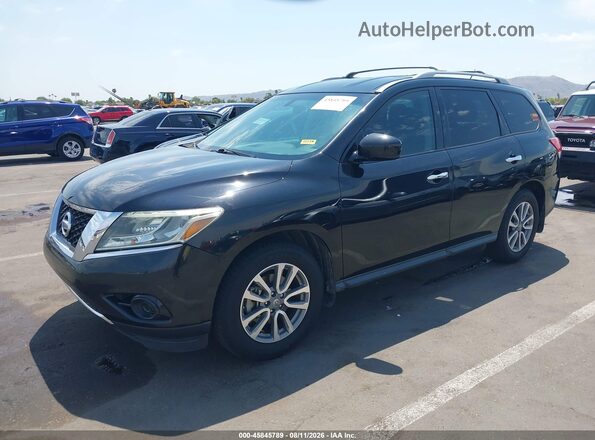 5N1AR2MN4GC667055 2016 NISSAN PATHFINDER Black Front left
