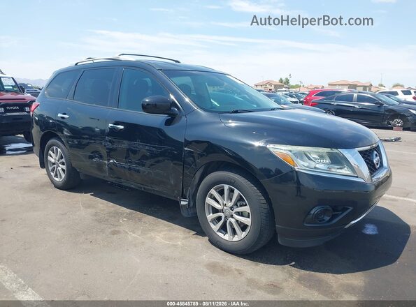 5N1AR2MN4GC667055 2016 NISSAN PATHFINDER Black Front view