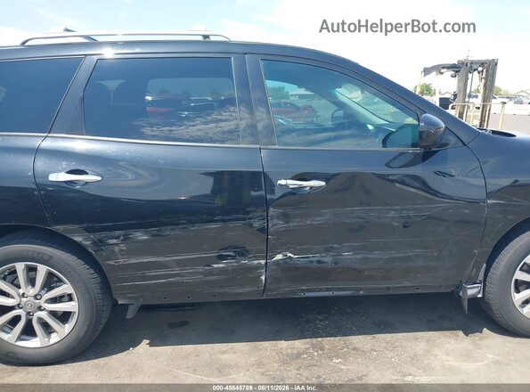 5N1AR2MN4GC667055 2016 NISSAN PATHFINDER Black Rear interior view