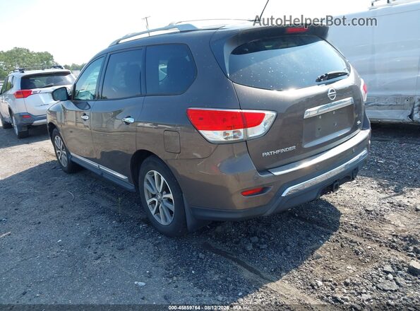 5N1AR2MN5GC613344 2016 NISSAN PATHFINDER Brown Rear left