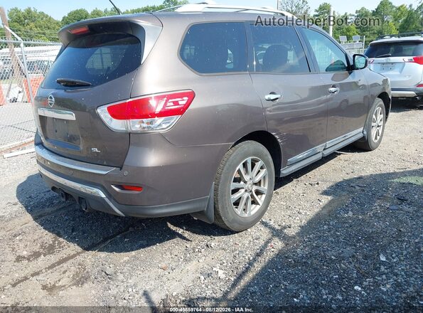 5N1AR2MN5GC613344 2016 NISSAN PATHFINDER Brown Rear right