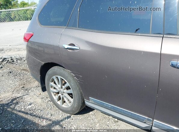 5N1AR2MN5GC613344 2016 NISSAN PATHFINDER Brown Front view