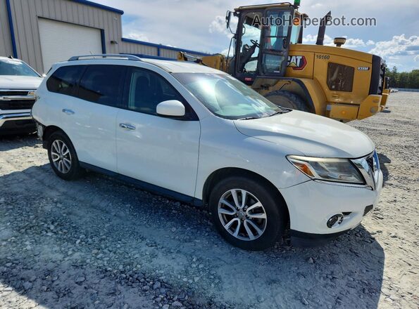 5N1AR2MN5GC631603 2016 NISSAN PATHFINDER Белый Передняя правая четверть
