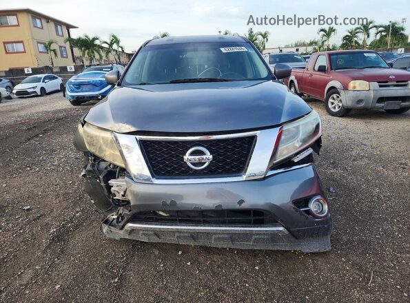 5N1AR2MN5GC632878 2016 NISSAN PATHFINDER Gray წინა ხედი