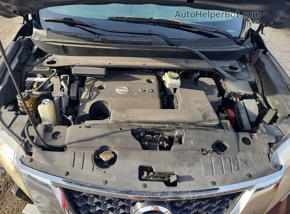 5N1AR2MN5GC632878 2016 NISSAN PATHFINDER Gray ძრავის განყოფილების ხედი