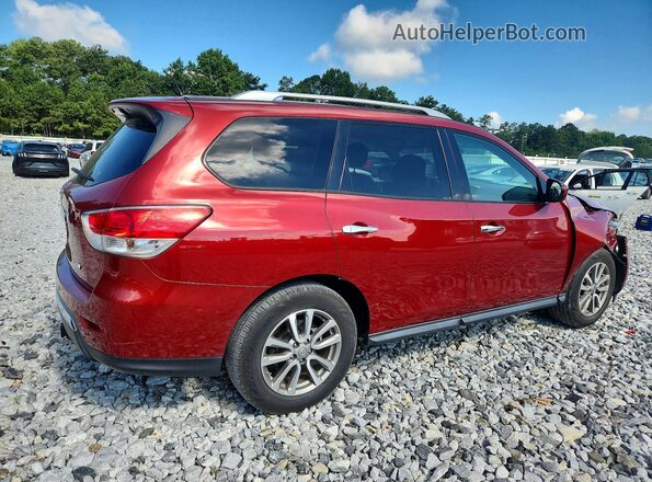 5N1AR2MN6GC614891 2016 NISSAN PATHFINDER Burgundy Tył prawy