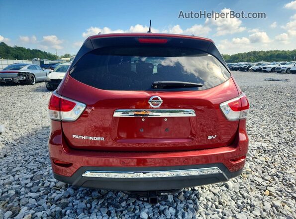 5N1AR2MN6GC614891 2016 NISSAN PATHFINDER Burgundy Widok z tyłu