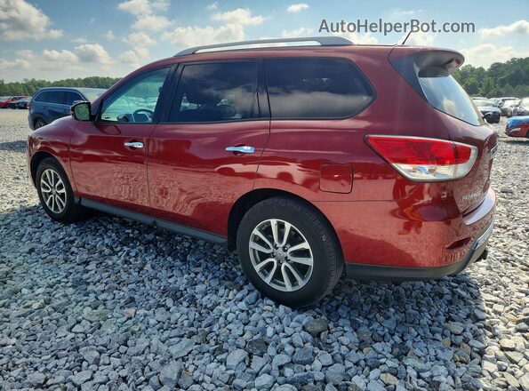 5N1AR2MN6GC614891 2016 NISSAN PATHFINDER Burgundy Tył lewy