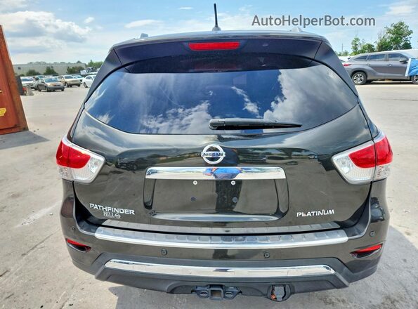 5N1AR2MN7GC612129 2016 NISSAN PATHFINDER Black Вид ззаду