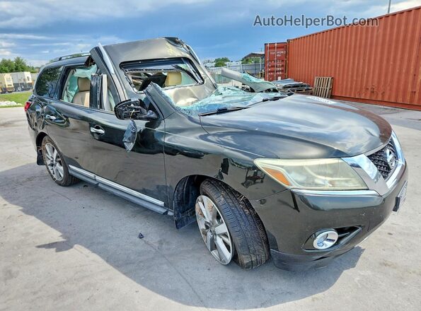 5N1AR2MN7GC612129 2016 NISSAN PATHFINDER Black Передня права чверть