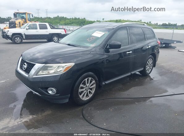 5N1AR2MN7GC642473 2016 NISSAN PATHFINDER Black Przód lewy