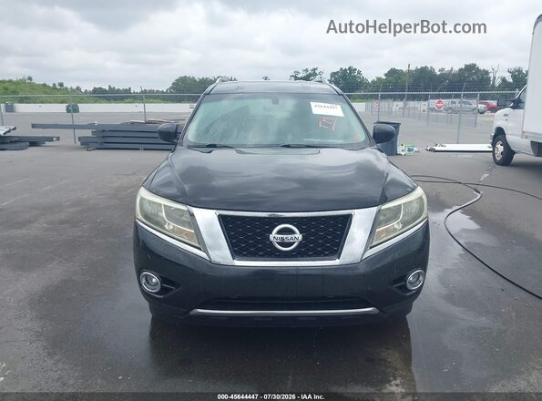 5N1AR2MN7GC642473 2016 NISSAN PATHFINDER Black Widok zestawu wskaźników
