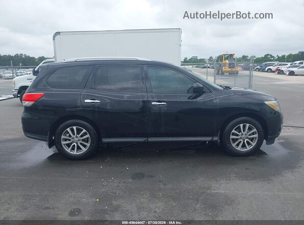 5N1AR2MN7GC642473 2016 NISSAN PATHFINDER Black Widok wnętrza z tyłu