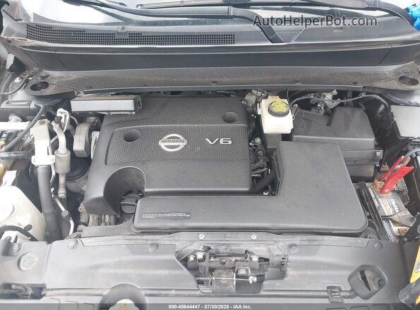 5N1AR2MN7GC642473 2016 NISSAN PATHFINDER Black Widok z tyłu