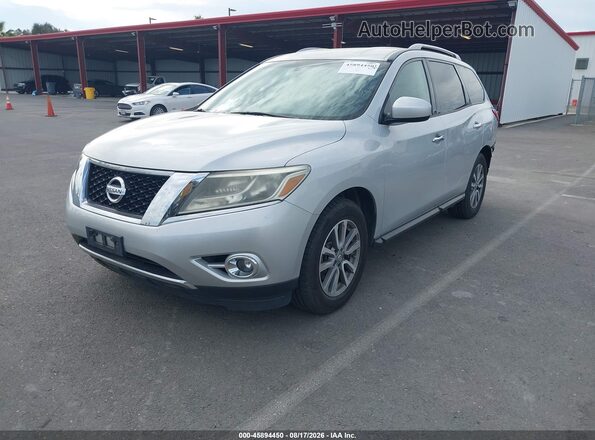 5N1AR2MN7GC647558 2016 NISSAN PATHFINDER Silver Front left