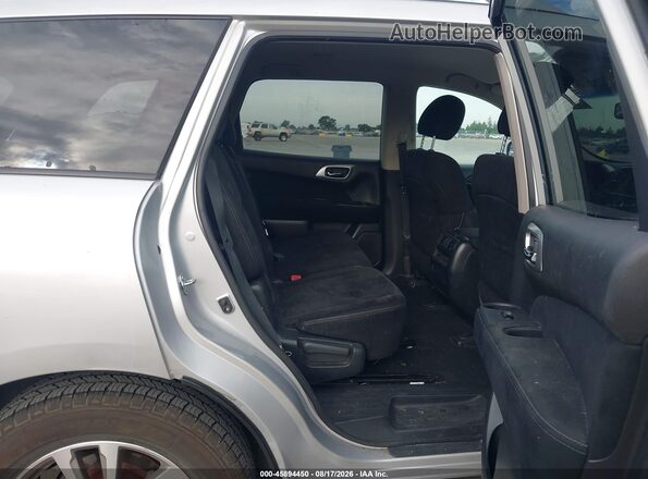 5N1AR2MN7GC647558 2016 NISSAN PATHFINDER Silver VIN sticker view