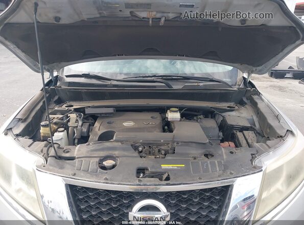 5N1AR2MN7GC647558 2016 NISSAN PATHFINDER Silver Rear view