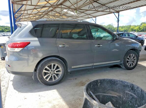 5N1AR2MN8GC621437 2016 NISSAN PATHFINDER Gray Trasero derecho