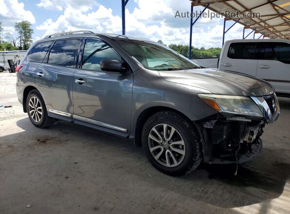 5N1AR2MN8GC621437 2016 NISSAN PATHFINDER Gray Delantero derecho