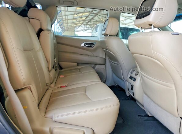5N1AR2MN8GC621437 2016 NISSAN PATHFINDER Gray Vista de los asientos traseros