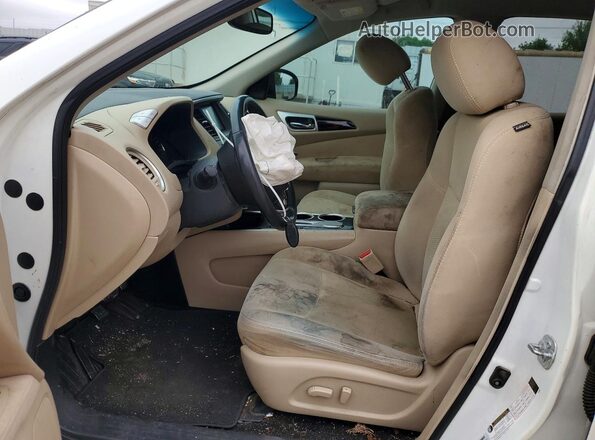 5N1AR2MN8GC648234 2016 NISSAN PATHFINDER White Вид салону спереду