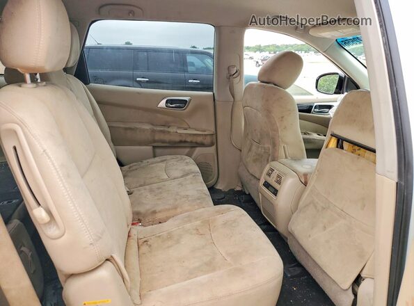 5N1AR2MN8GC648234 2016 NISSAN PATHFINDER White Вид задньої частини салону