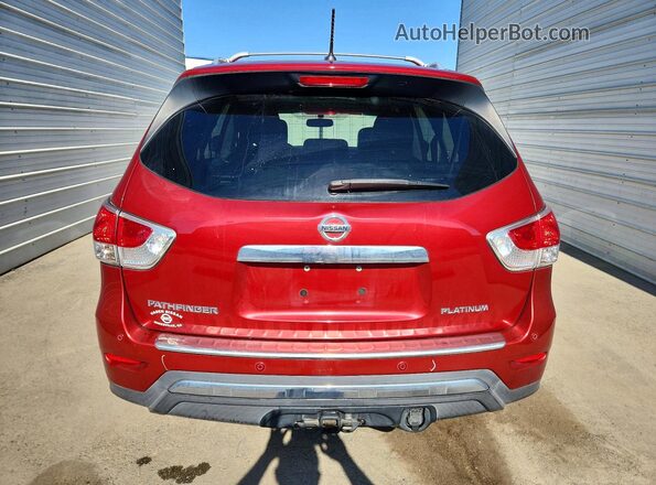 5N1AR2MN9GC644130 2016 NISSAN PATHFINDER Темно-бордовый Вид сзади