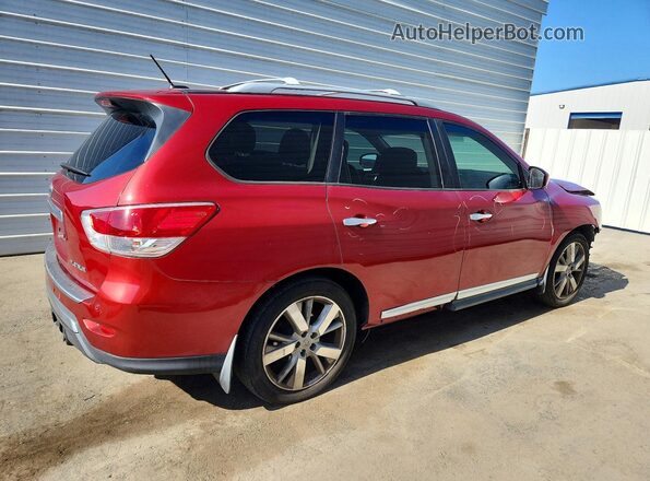 5N1AR2MN9GC644130 2016 NISSAN PATHFINDER Темно-бордовый Задняя правая четверть