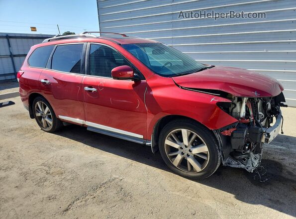 5N1AR2MN9GC644130 2016 NISSAN PATHFINDER Темно-бордовый Передняя правая четверть