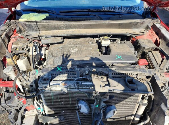 5N1AR2MN9GC644130 2016 NISSAN PATHFINDER Темно-бордовый Вид подкапотного пространства