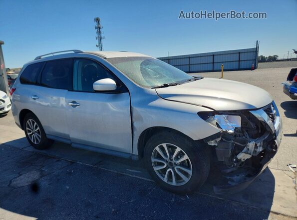 5N1AR2MN9GC668878 2016 NISSAN PATHFINDER Silver Передня права чверть