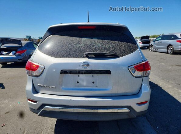 5N1AR2MN9GC668878 2016 NISSAN PATHFINDER Silver Вид ззаду