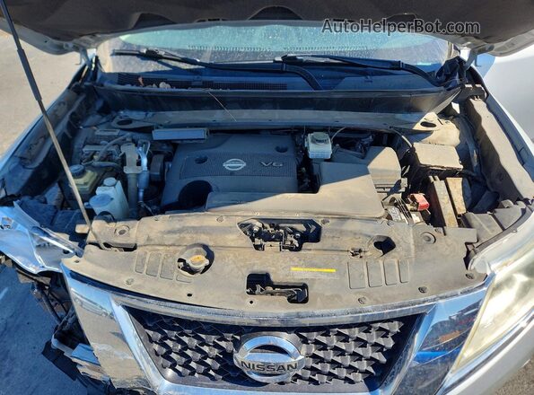 5N1AR2MN9GC668878 2016 NISSAN PATHFINDER Silver Вид підкапотного простору