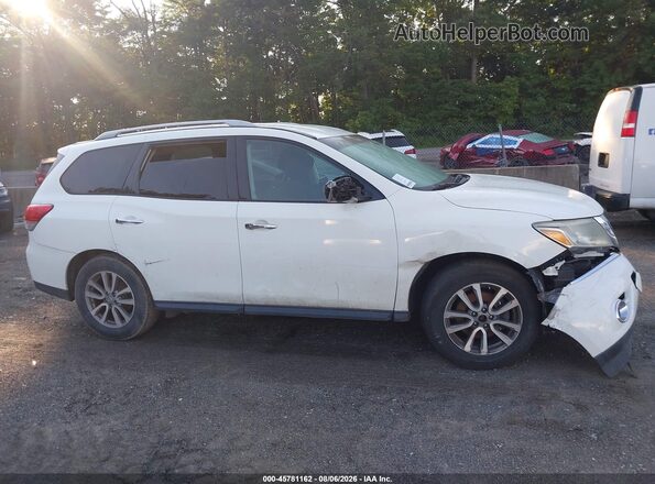 5N1AR2MNXGC660918 2016 NISSAN PATHFINDER Белый Вид щитка приборов