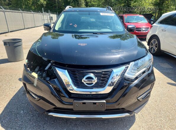 5N1AT2MM0HC821237 2017 NISSAN ROGUE Black Front view