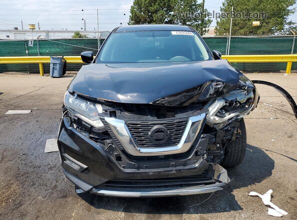5N1AT2MM2HC813642 2017 NISSAN ROGUE Black Դիմացի տեսք