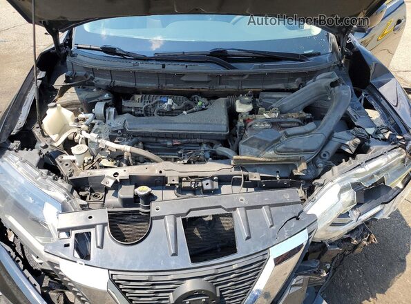 5N1AT2MM2HC813642 2017 NISSAN ROGUE Black Սալոնի հետևի տեսք