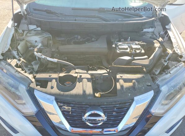5N1AT2MM3HC742015 2017 NISSAN ROGUE White Vista del compartimento del motor