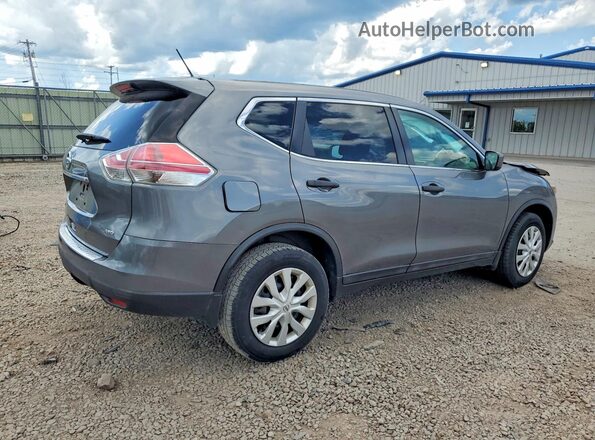 5N1AT2MM5GC879519 2016 NISSAN ROGUE Silver Задня права чверть