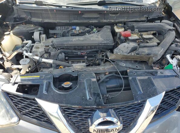 5N1AT2MM5GC879519 2016 NISSAN ROGUE Silver Вид підкапотного простору