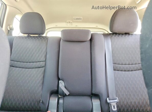 5N1AT2MM6HC787434 2017 NISSAN ROGUE Черный Вид задних сидений